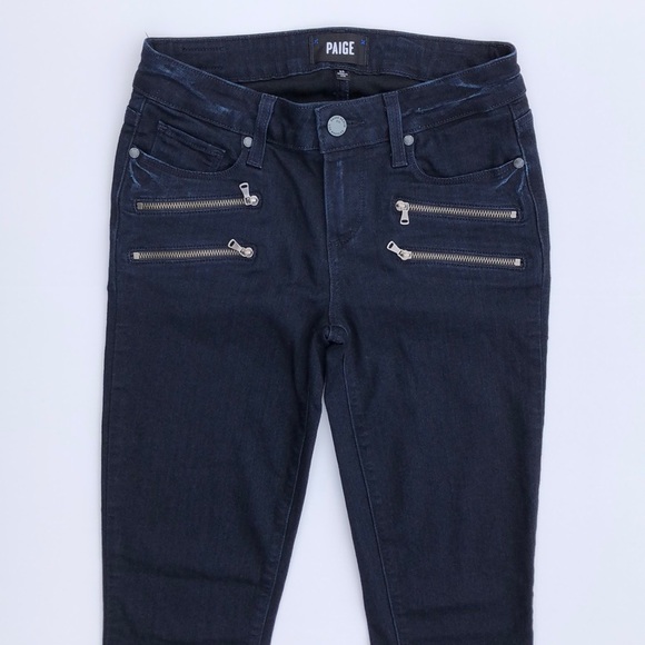 PAIGE Denim - 🍁PAIGE 🍁EDGEMONT DARK BLUE SKINNY JEANS
